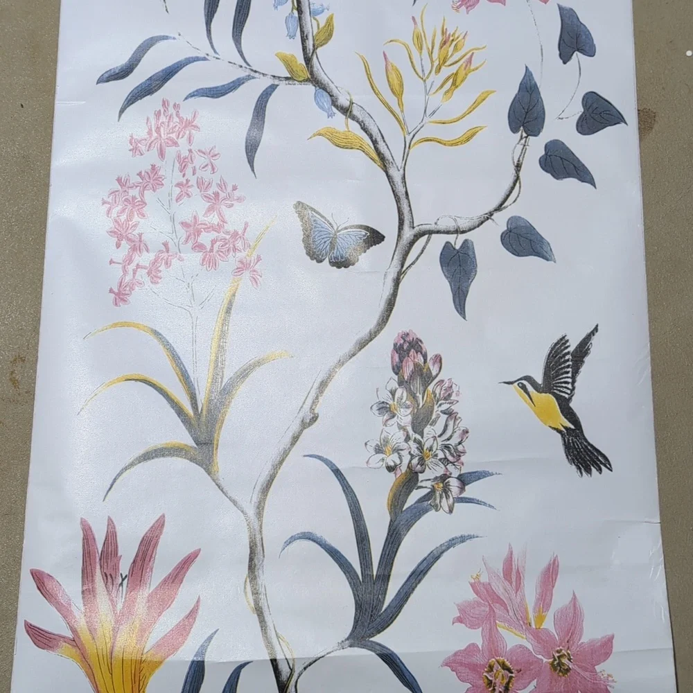 Bird/butterfly Removable, waterproof wallpaper